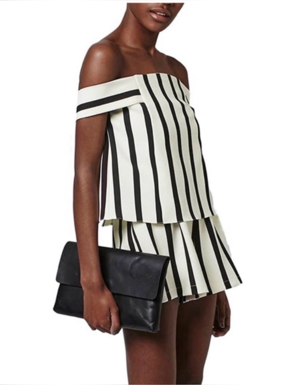 💕4 for $12 Sale!💕 Topshop Black and White Romper